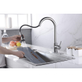 Aquacubic Independent Design Kitchen Ellbogen Wasserhahn ein Loch Messing gebürstet Küchenarmatur